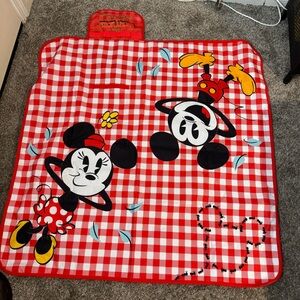 Disneyland’s Mickey & Minnie’s Runaway Railway Picnic Foldable Blanket